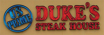Duke's Steakhouse in the Casino fandango Carson City NV