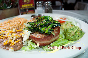 La Prada Restaurant Grilled pork Chop