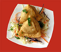 India Kabab and Curry restaurant Vegetable Samosa